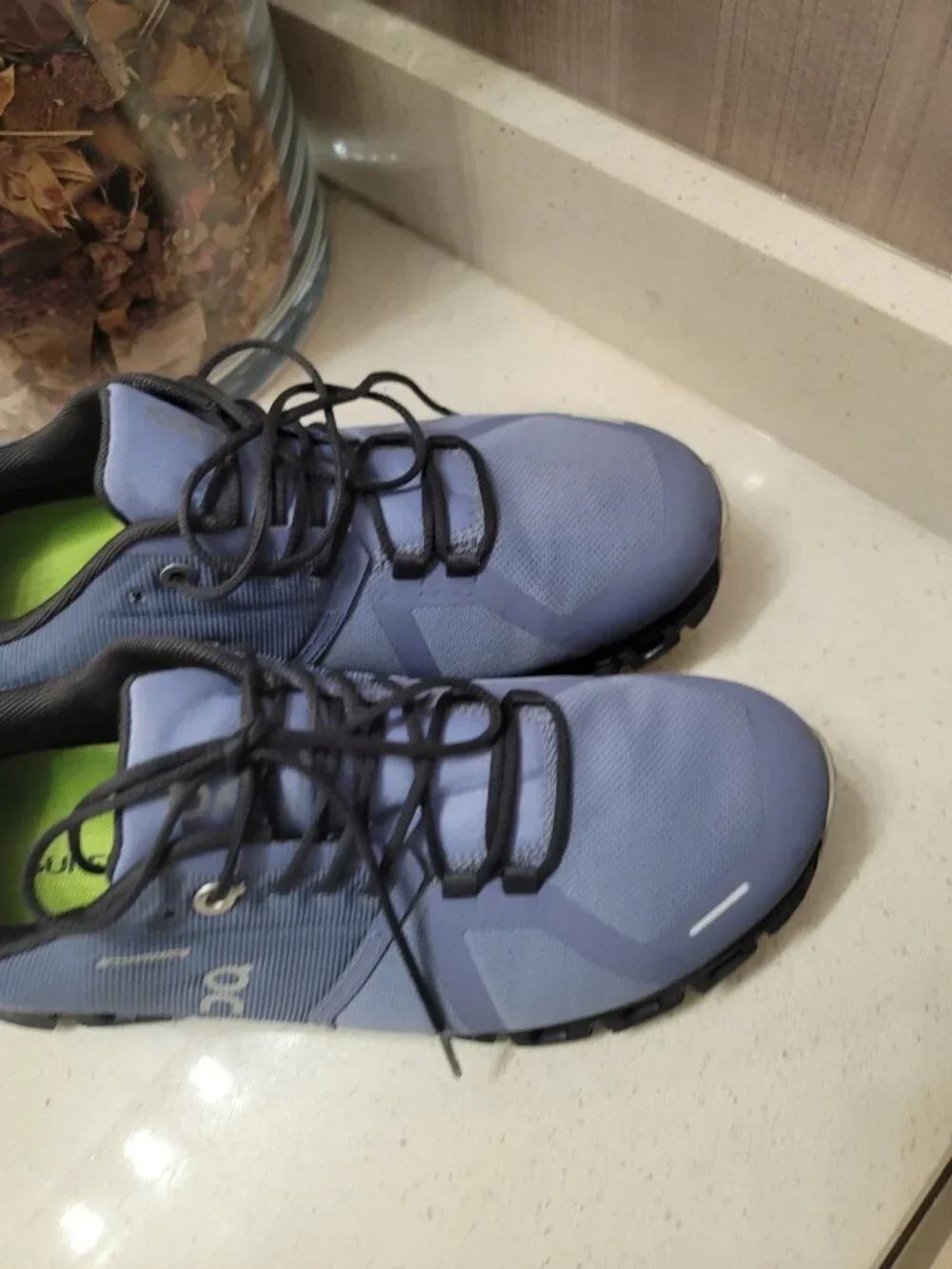 On Running Women's Light Blue Trail Runners